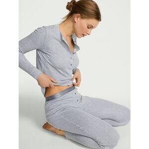 Victoria’s Secret Heather Gray Minimalist Loungewear Set - Size S